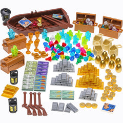 BrickBounty pirate treasure box for imaginative treasure hunts and pretend play.