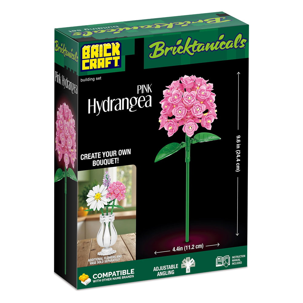 Brickcraft Botanicals tiny flowers detail adds lifelike charm to any display.