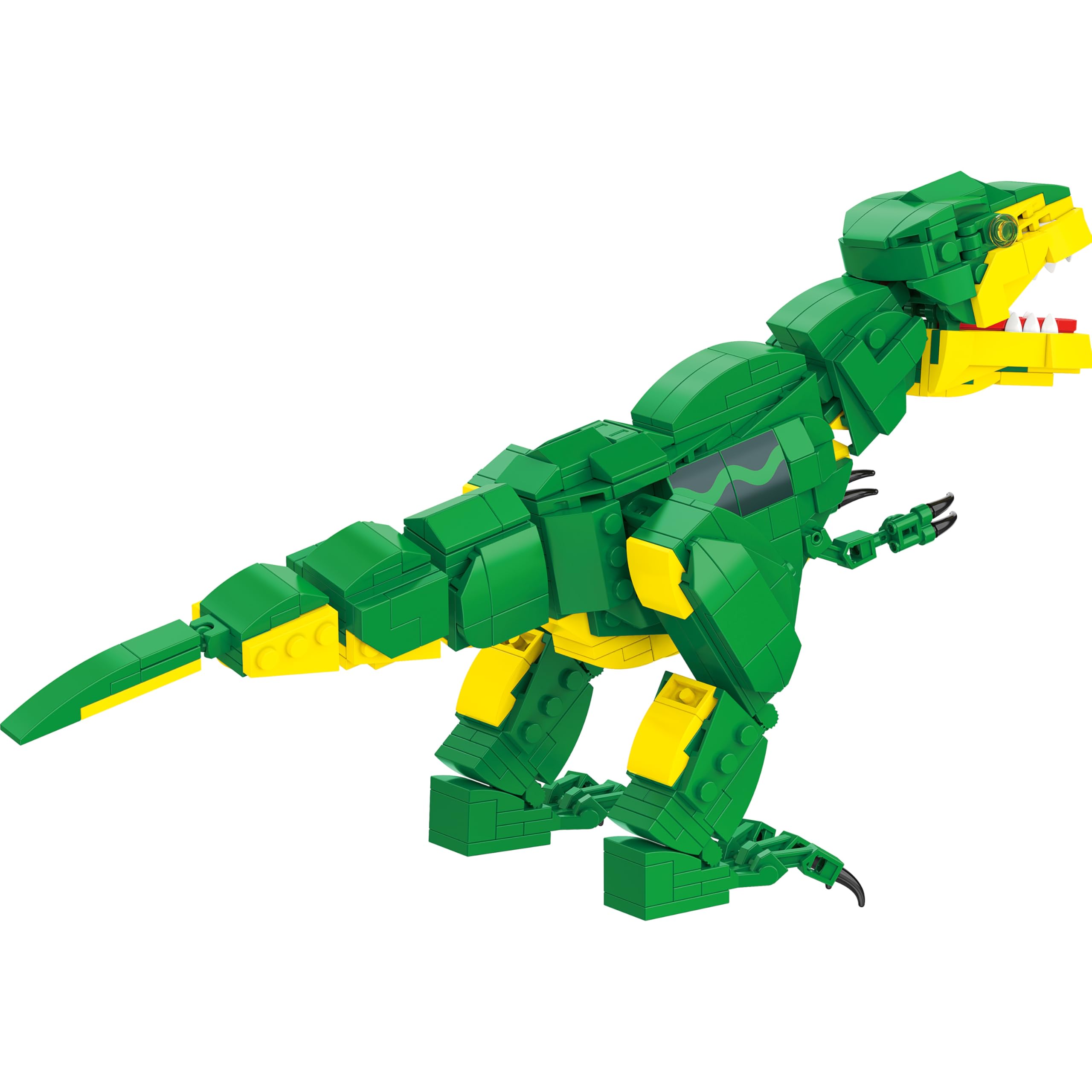Brickcraft Crayola building process with 462 bricks.