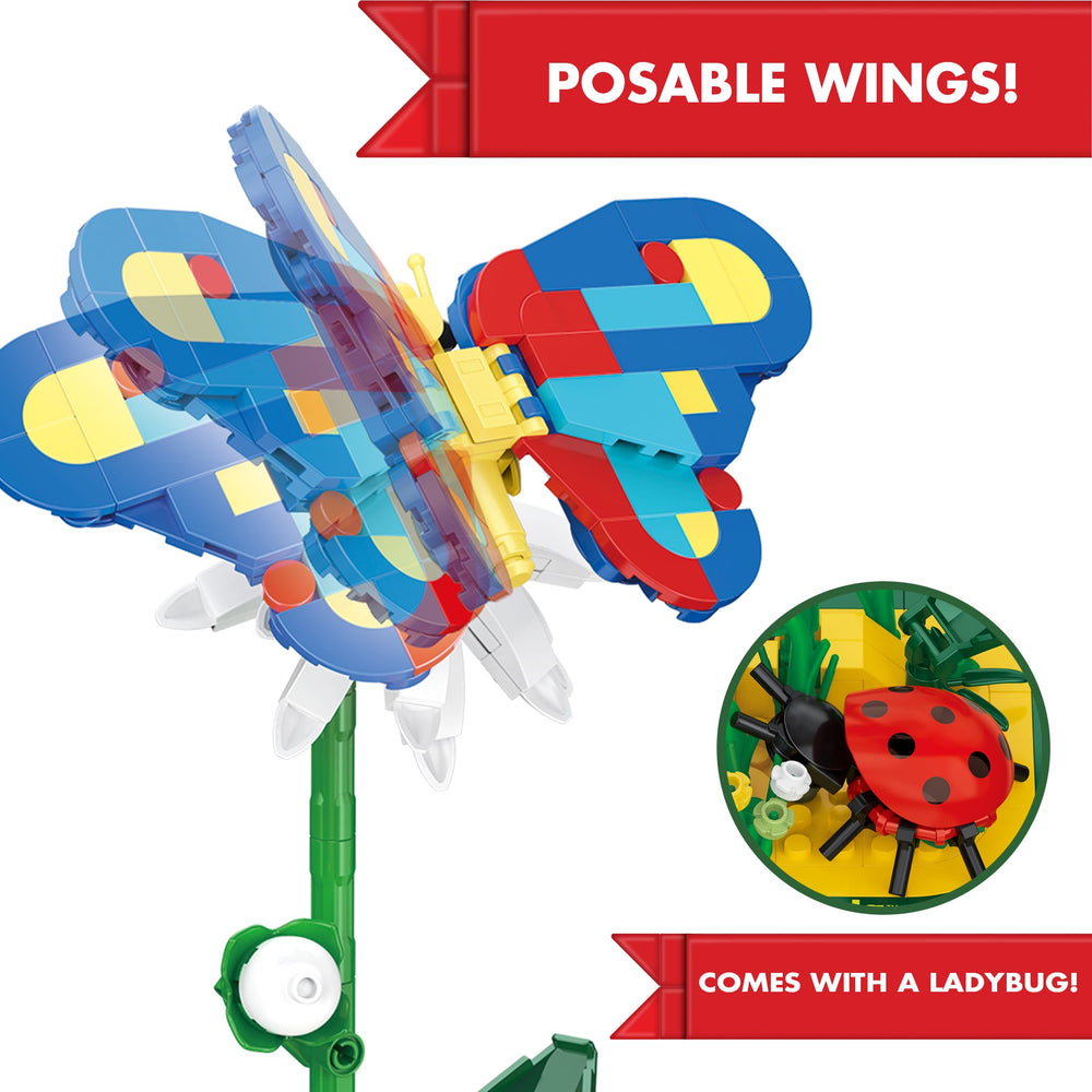Brickcraft Crayola Flower brick adds colorful focal points to your display.