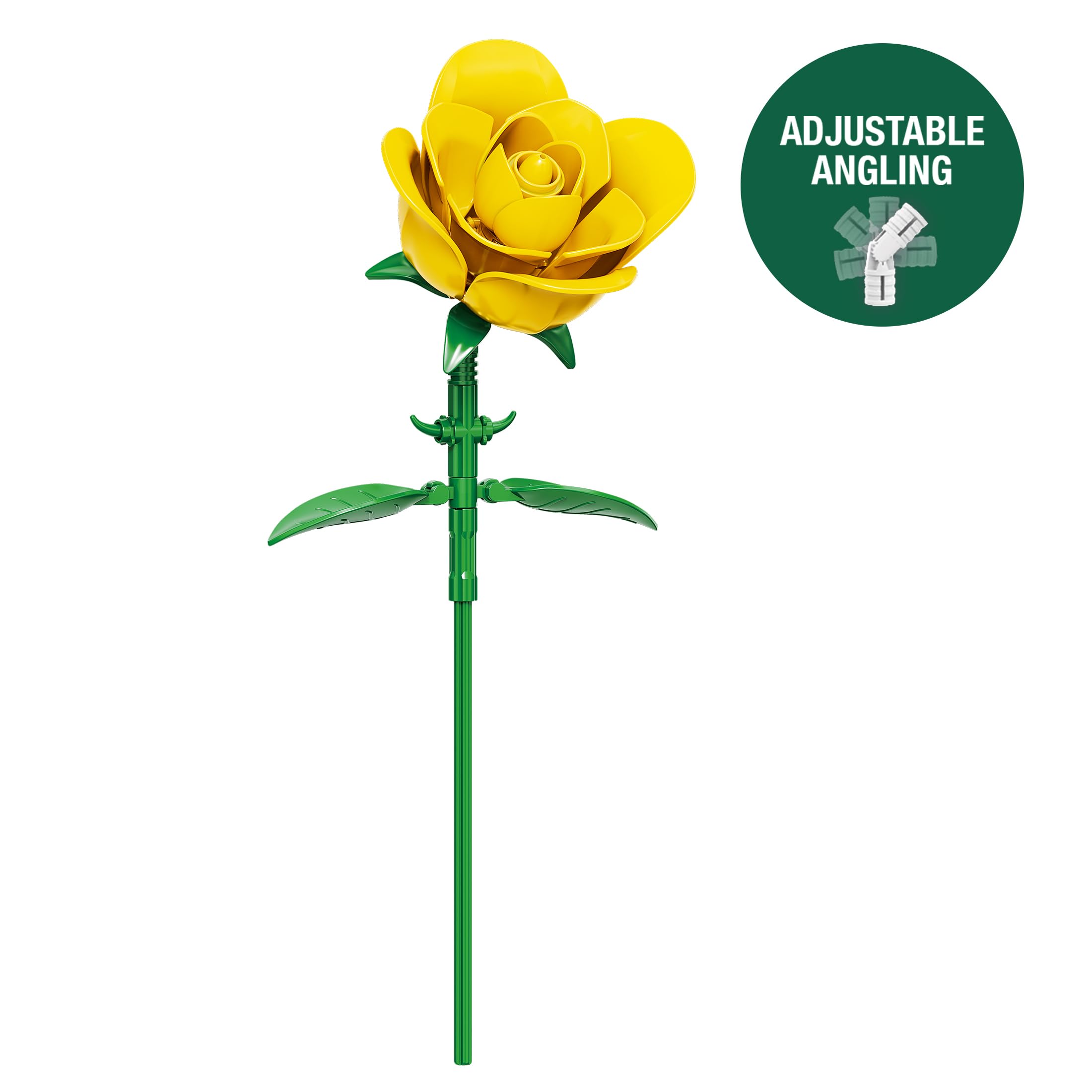 Brickcraft crystal vase pairing for refined floral displays