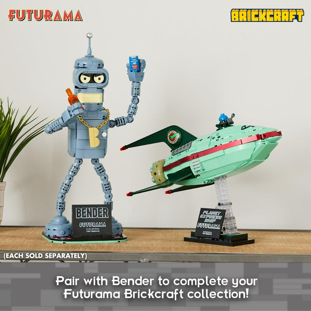 Brickcraft Futurama Planet Express Ship detachable design for play and display