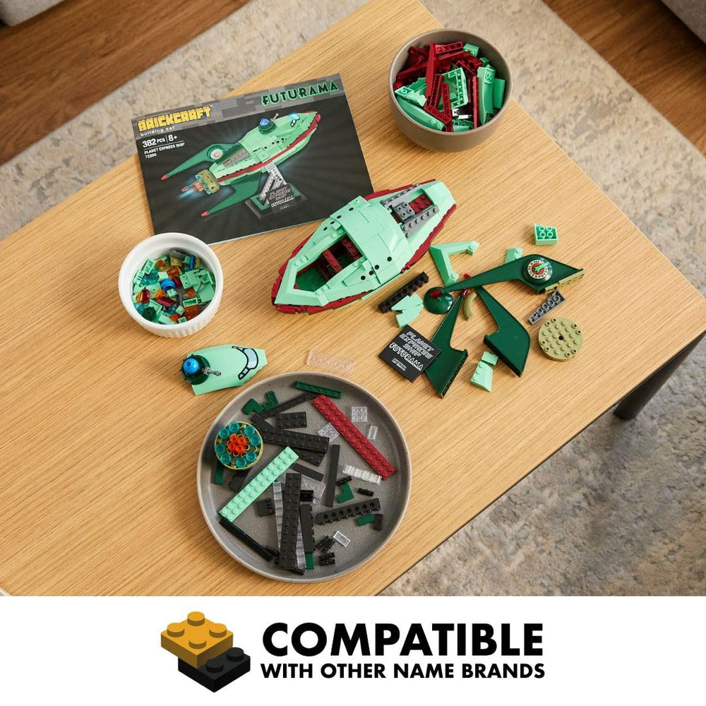 Brickcraft Futurama Planet Express Ship gift idea for collectors and fans