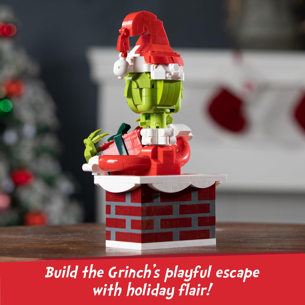 BrickCraft Gift idea for Grinch fans and builders during the holidays.