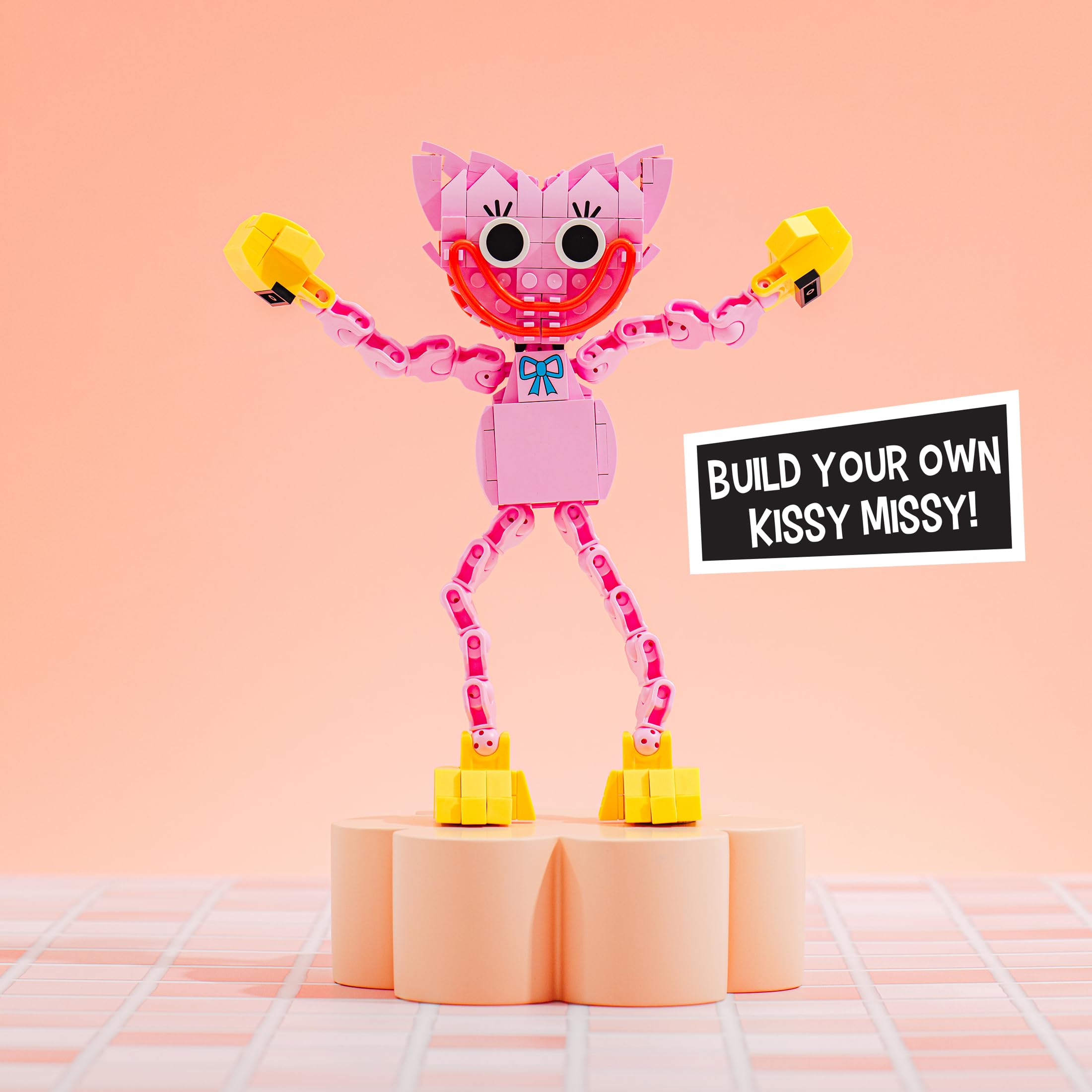 Fully poseable figure ideal for shelf display or interactive play.