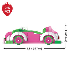 BrickCraft sticker sheet for customizing the vehicle with tiny accents.