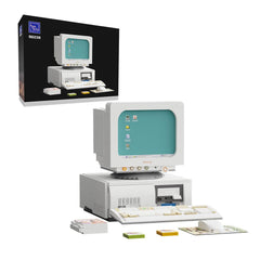 BRICKKK Retro Computer front view highlights vintage desk appeal