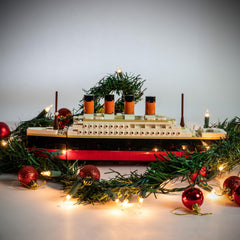 Brick Loot Titanic mini bricks ABS plastic ensures durable construction and brand-compatibility.