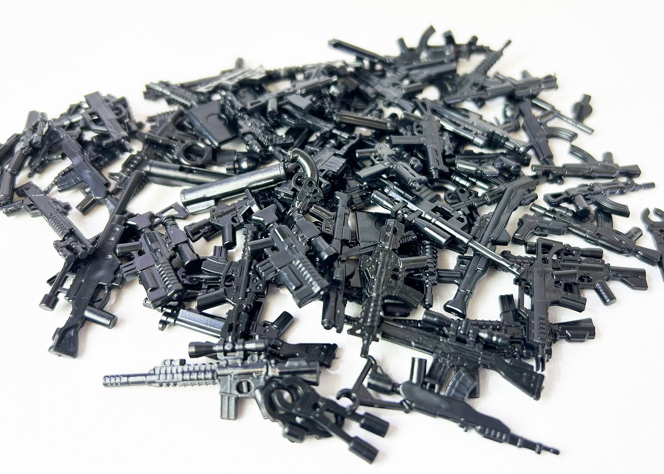 Brick Loot Weapons Mega Pack includes guns and gear for realistic, detailed minifigure arsenals