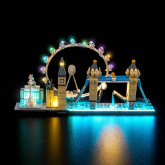 Brickshining Architecture London 21034 LED kit adds vibrant, safe lighting.