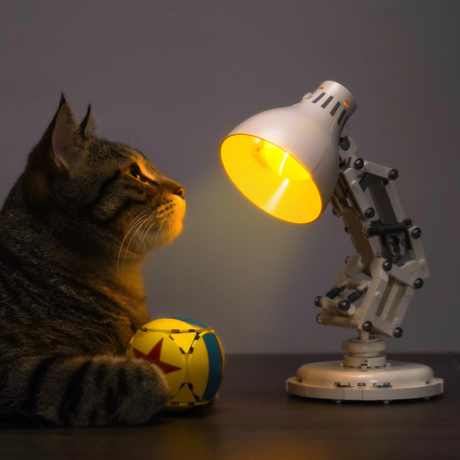 Exclusive Brickshining Luxo Jr. lighting accessories elevate your display setup.