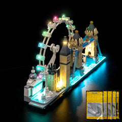 Brickshining gift-ready lighting kit for 21034 is perfect for LEGO fans.