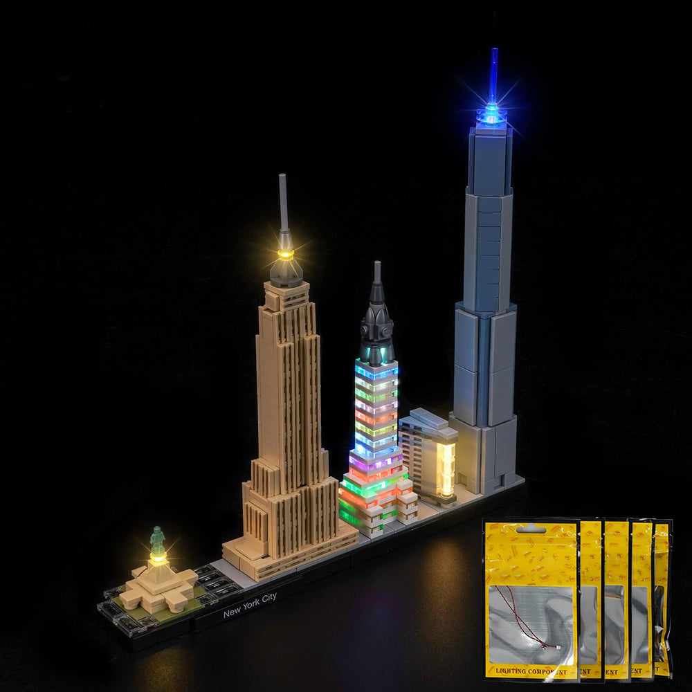 Brickshining LED lighting kit gift-ready packaging makes a thoughtful present for brick fans
