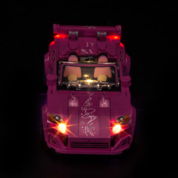 Brickshining LED lighting S2000 powered by USB or AAA batteries for flexible setup.