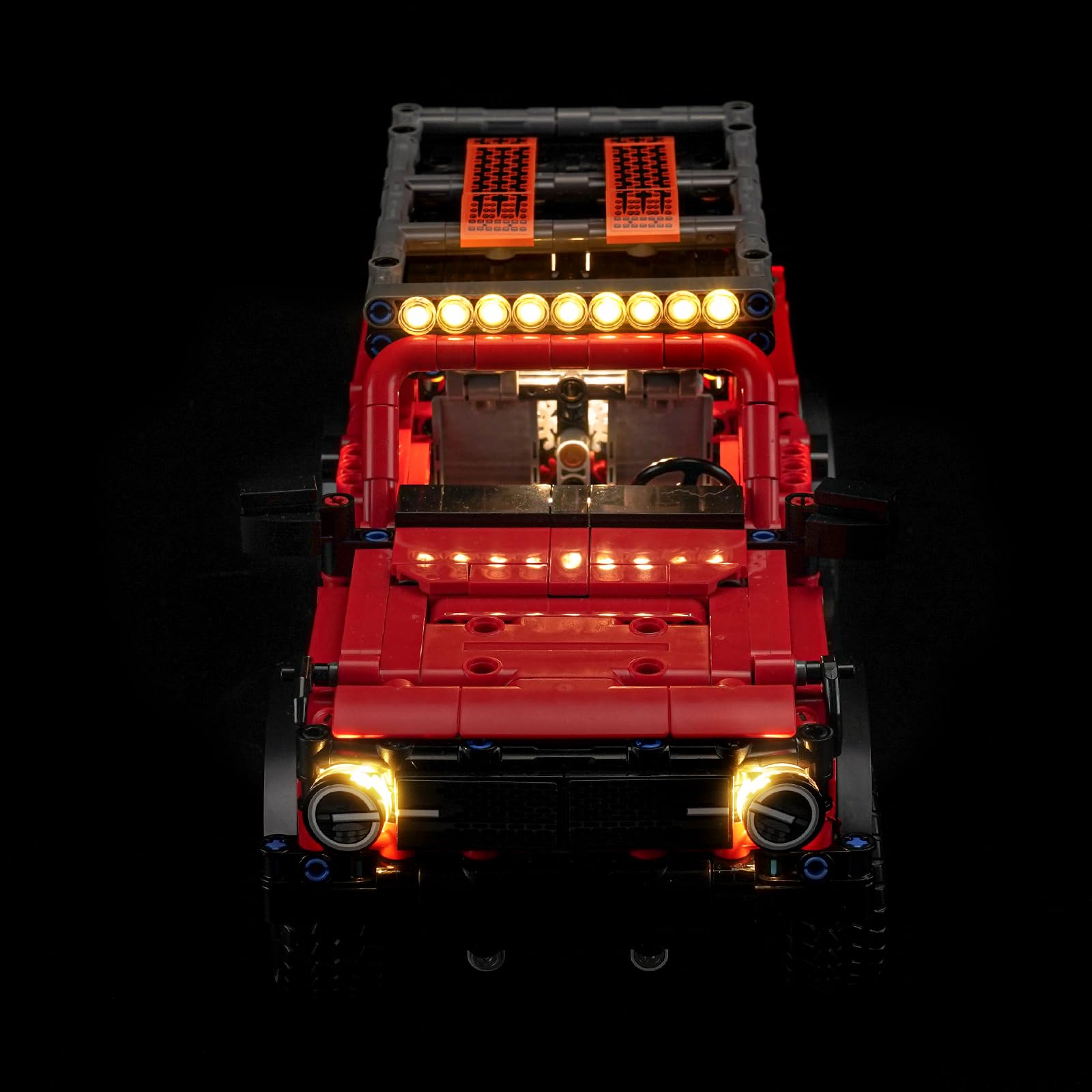 Brickshining power options with AAA or USB keep the LEGO model ready to showcase.