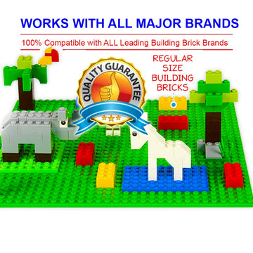 Brickyard baseplates premium durable edges for seamless connections