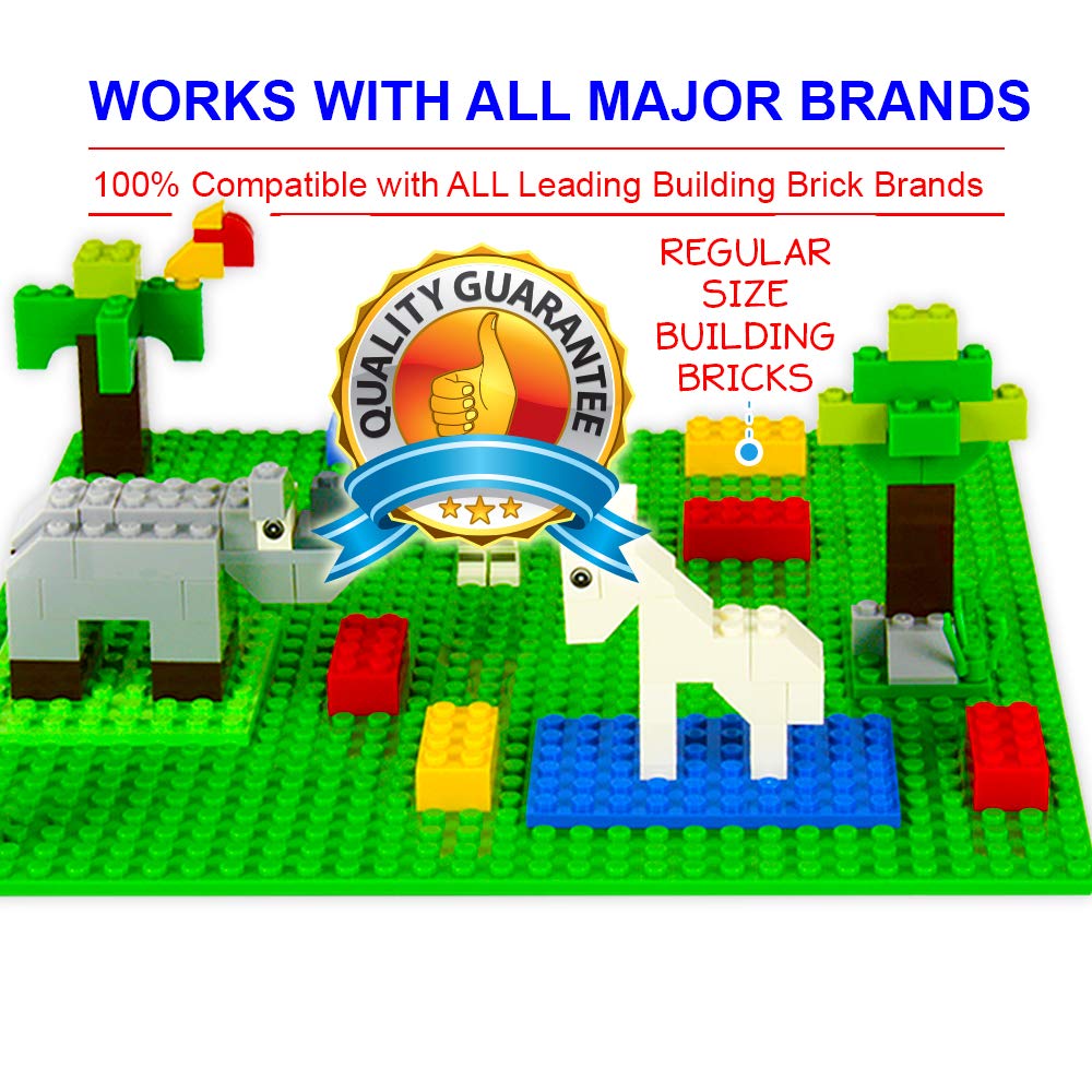 Brickyard baseplates premium durable edges for seamless connections