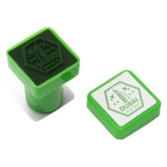 Bright Creations passport stamps Los Angeles for themed travel decor and gift-wrapping accents.