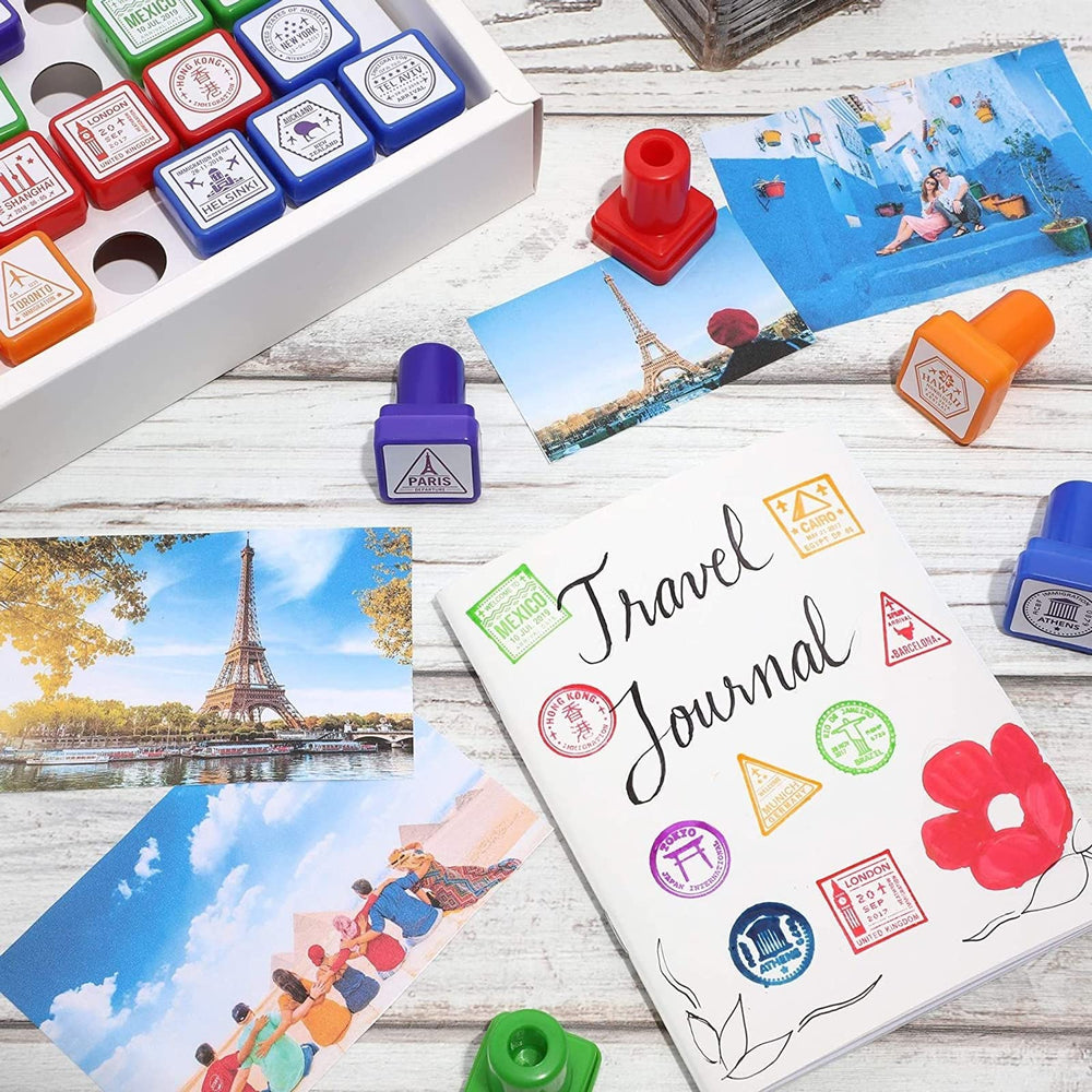 Bright Creations passport stamps Tokyo for chic cardmaking and memory-keeping projects.