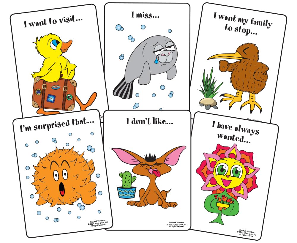 Bright Spots Thoughts and Feelings card game cover with vibrant art for engaging social-emotional learning