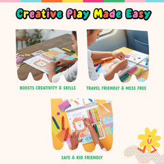 Bright Stripes coloring book pages inspiring creativity on the go