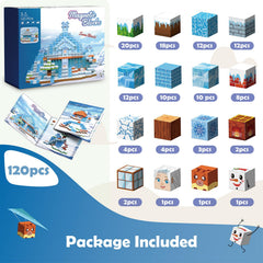 BrightBlox magnetic blocks enable quick, alignment-free building and STEM exploration.