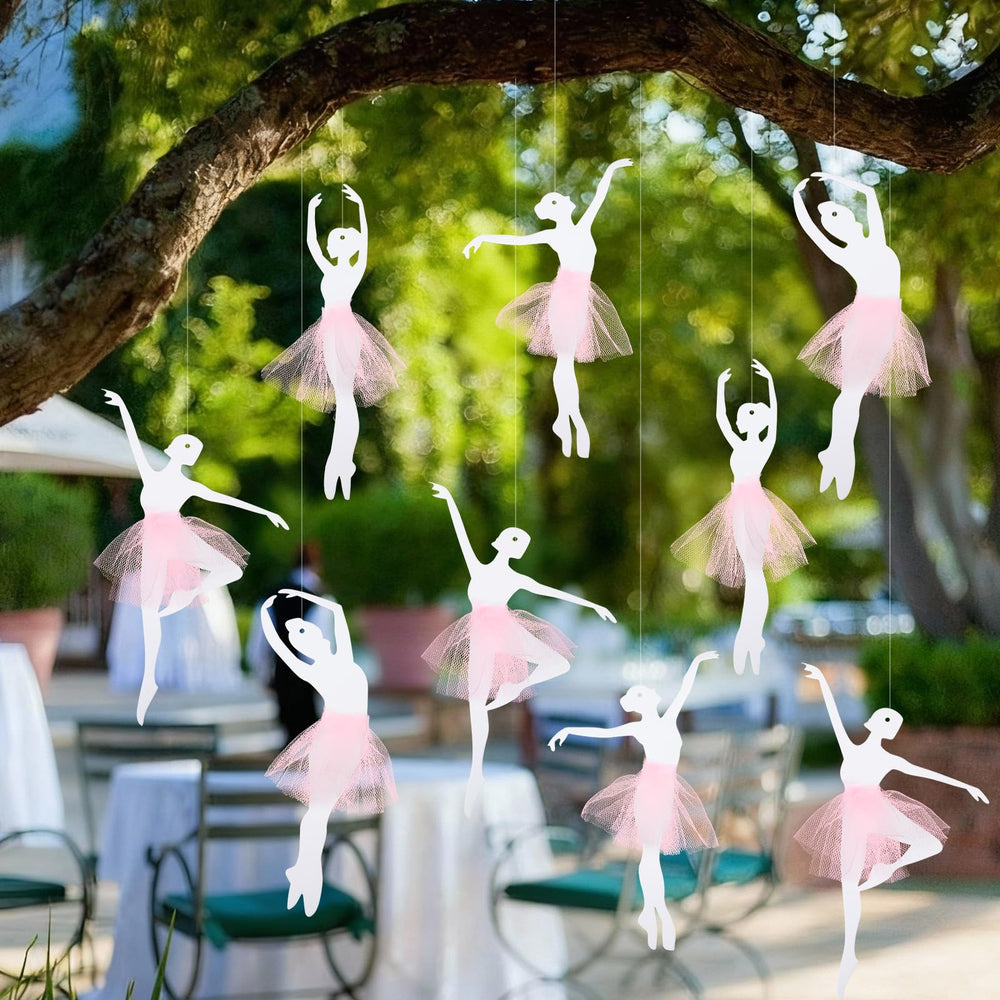 BrightRow ballet dancer ornaments suitable for wall or tree decorations