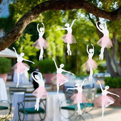 BrightRow ballet dancer ornaments suitable for wall or tree decorations