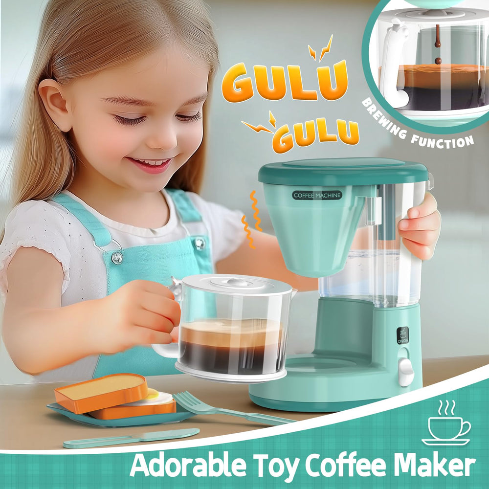 BRIGPICIOUS kids toaster features pop-up action for engaging breakfast role-play.