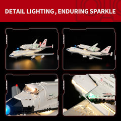 BRIKSMAX 2.0 light kit color effects add dynamic LED lighting.