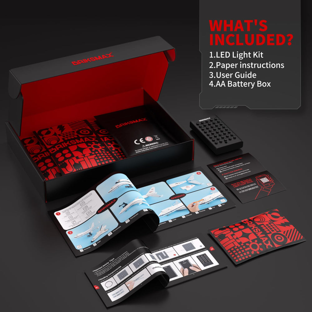 BRIKSMAX 2.0 light kit uses safe, reliable materials for peace of mind.