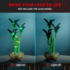 BRIKSMAX LED wiring hidden effect demonstrates tidy installation and cleaner model presentation.