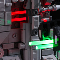 BRIKSMAX adhesive squares secure lights without LEGO damage