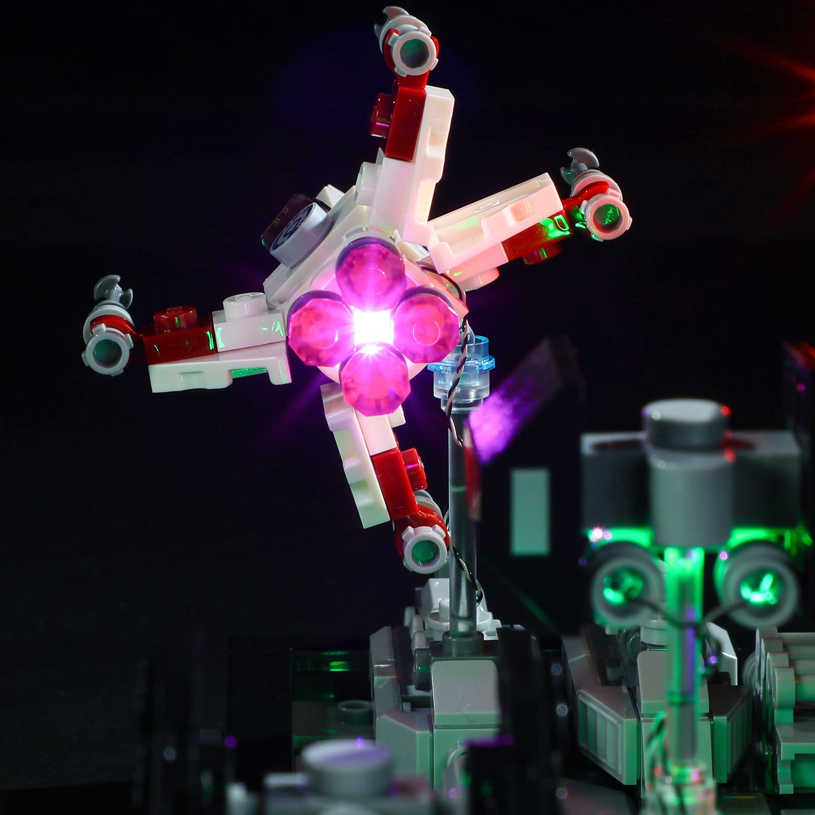 BRIKSMAX dot lights pack for easy LEGO lighting upgrade