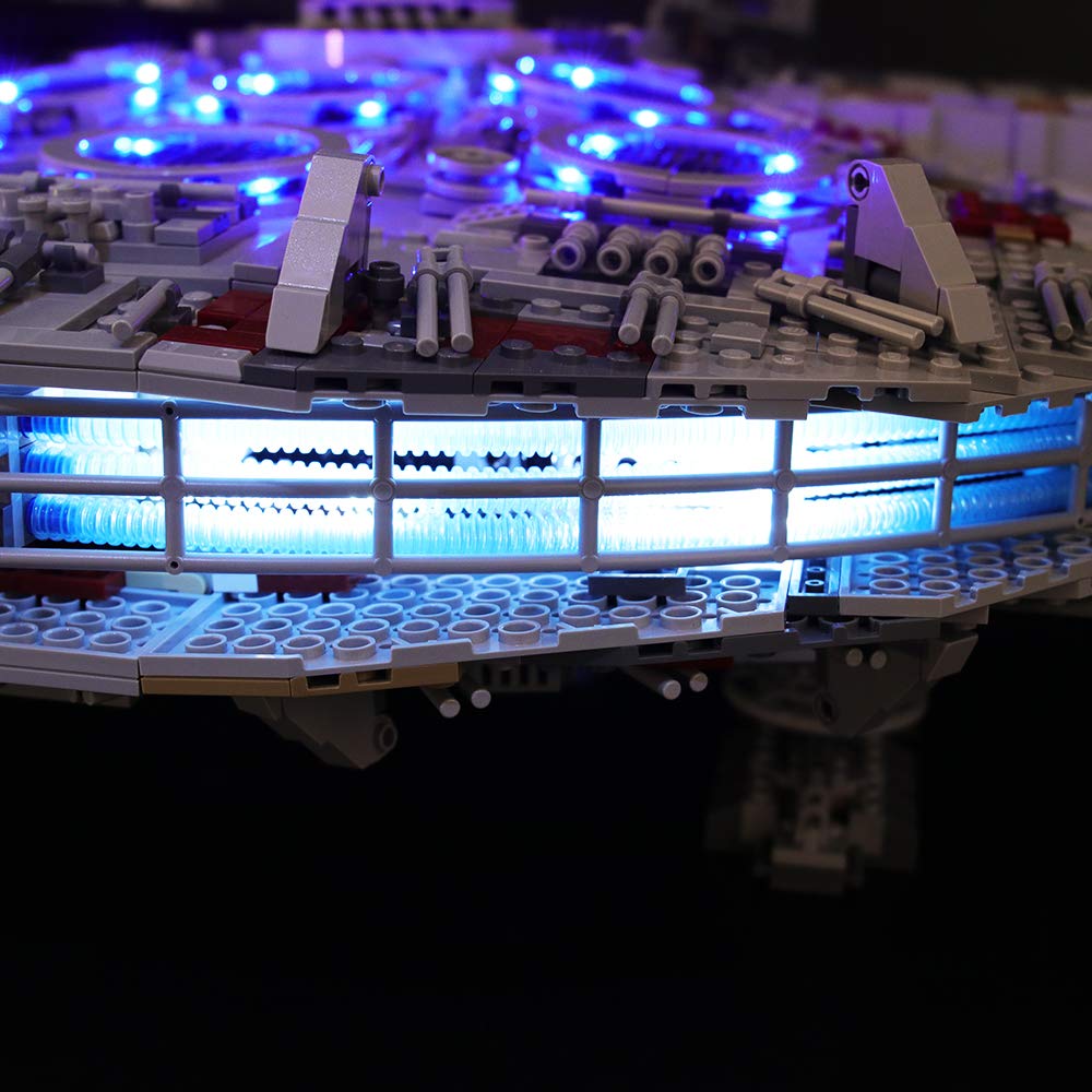BRIKSMAX dot lights and expansion boards provide flexible lighting options.