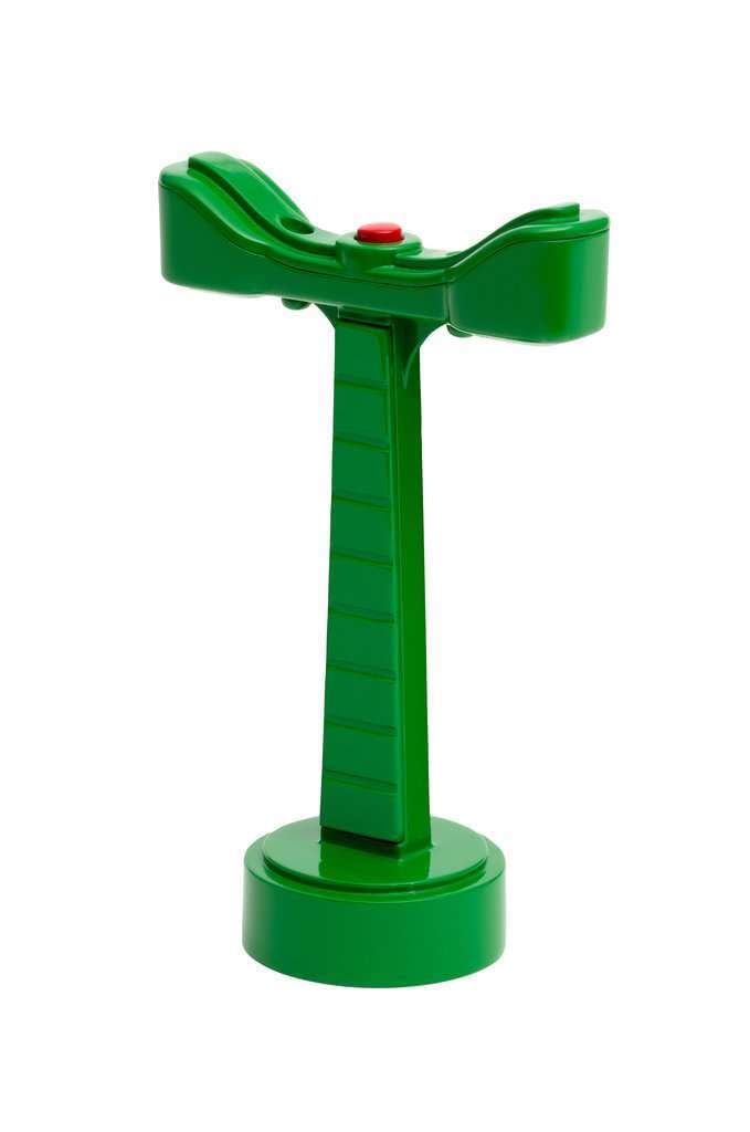 BRIO 33836 railway light red button operation for easy control.