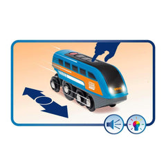 BRIO 33971 engine paired with Smart Tech Sound app for customization