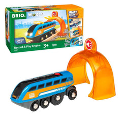 BRIO 33971 Smart Tech Sound Record and Play Engine front view for creative play