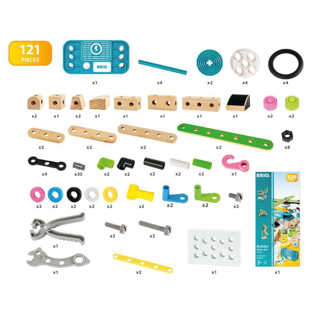 BRIO Builder 34591 inspiration leaflet sparks project ideas for budding engineers
