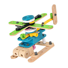 BRIO Builder 34591 wood and plastic pieces combine durability with flexible design options