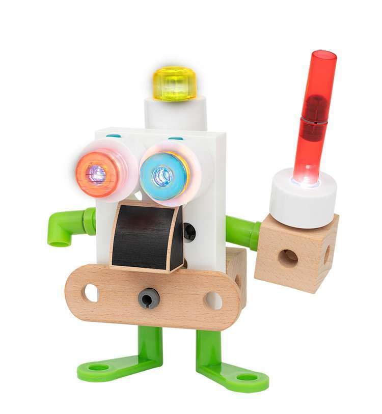 BRIO Builder Light Set included tools aid quick, satisfying assembly