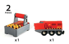 BRIO-style playtime encourages focus and creativity on railway adventures.