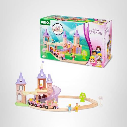 BRIO Disney Princess Castle Set play-area-setup supports cooperative play and fine motor skill growth.