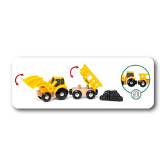BRIO classic wooden tracks extend play spaces for bigger Brio World layouts.