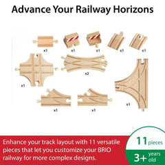 BRIO World t-switch for versatile routing and creative layouts