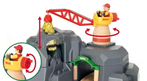 BRIO World ages 3+ friendly design supports early learning play.
