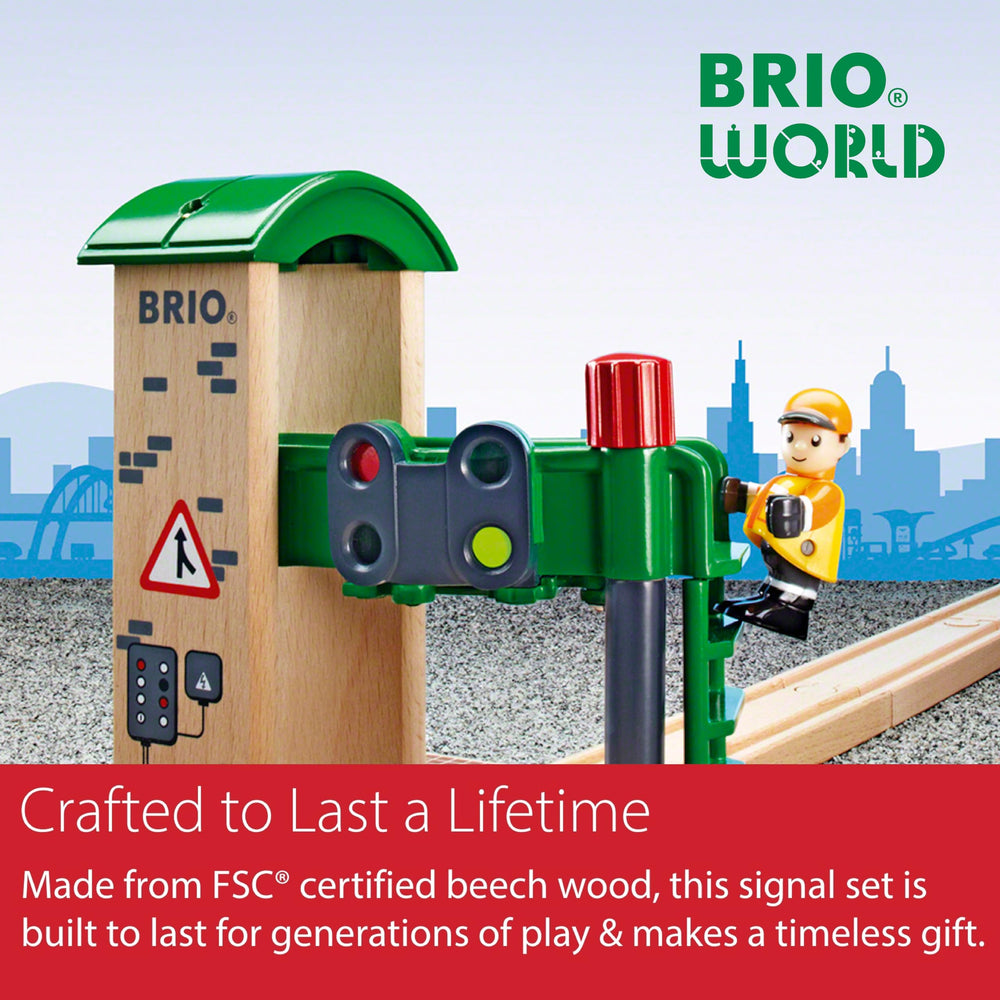 BRIO World-compatible sets enable seamless expansion of layouts.