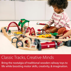 Brio World Deluxe metro scene sparks urban transit storytelling.