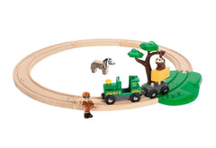 BRIO World Safari railway engine for imaginative play and storytelling.
