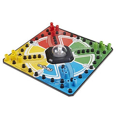Brishan Classic Sorry slide action changing routes on the board.